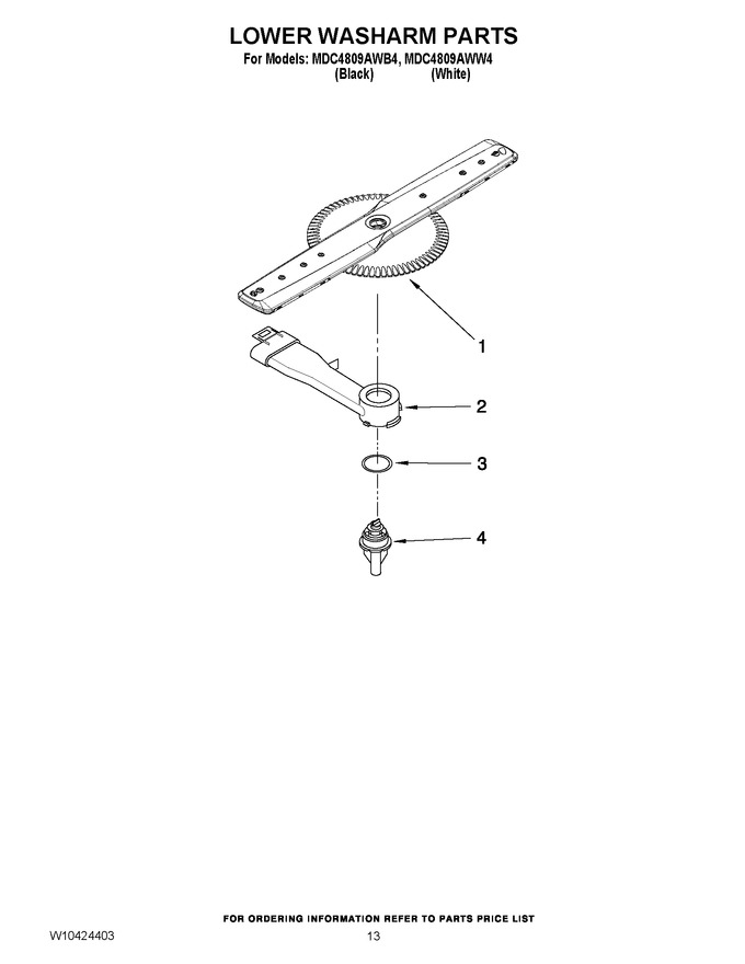 Diagram for MDC4809AWW4