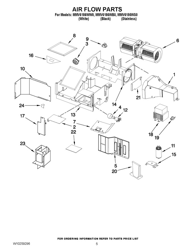 Diagram for MMV6186WW0