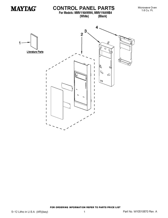 Diagram for MMV1164WW4