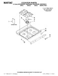 Diagram for 01 - Cooktop Parts