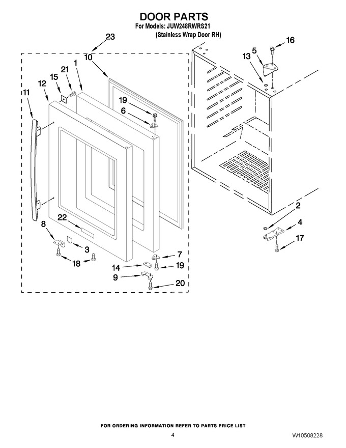 Diagram for JUW248RWRS21