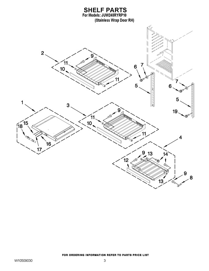 Diagram for JUW248RYRP10