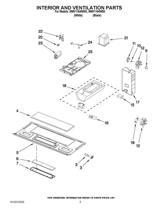 Diagram for MMV1164WW3