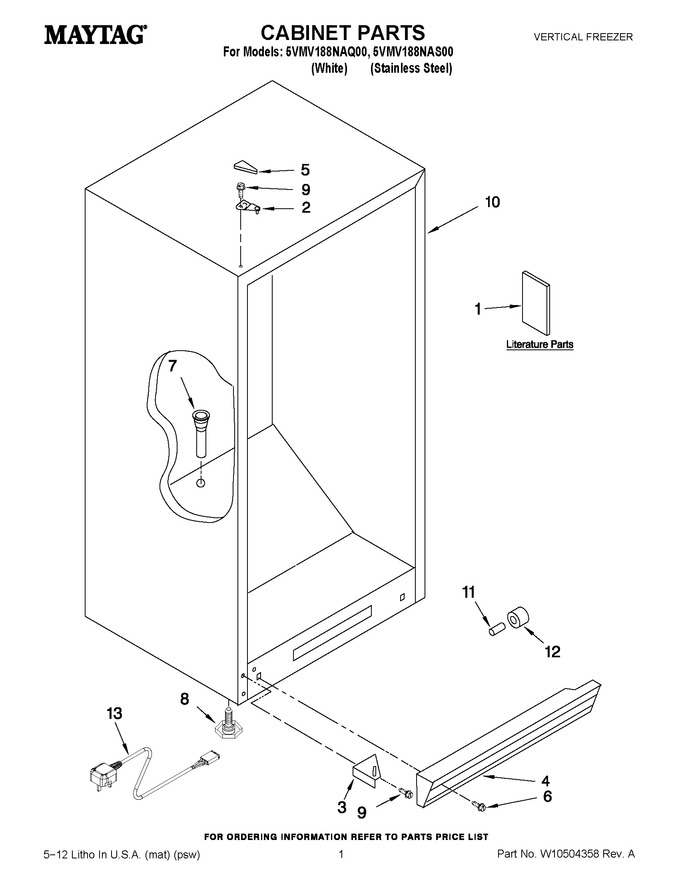 Diagram for 5VMV188NAQ00