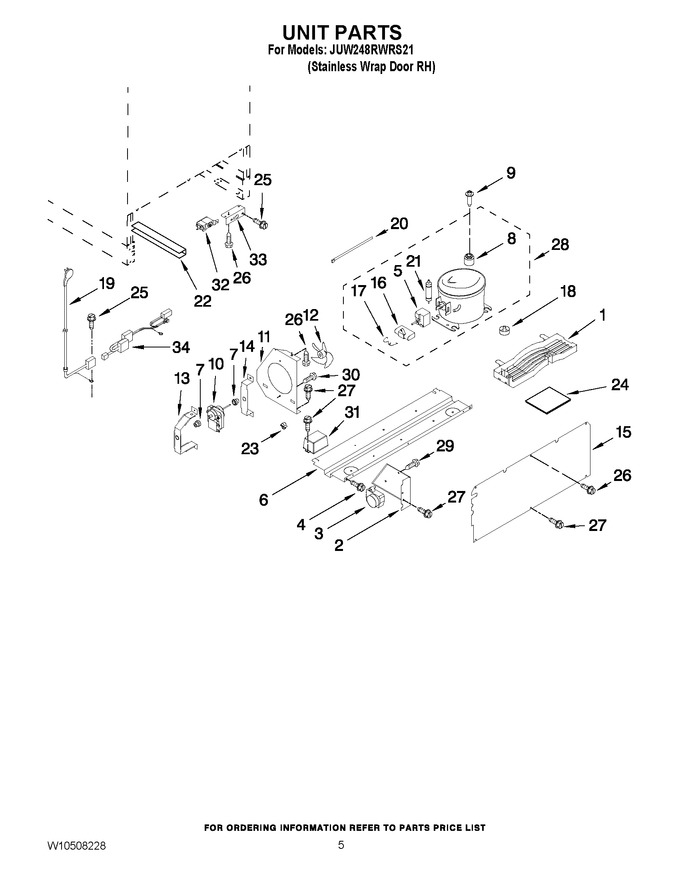 Diagram for JUW248RWRS21