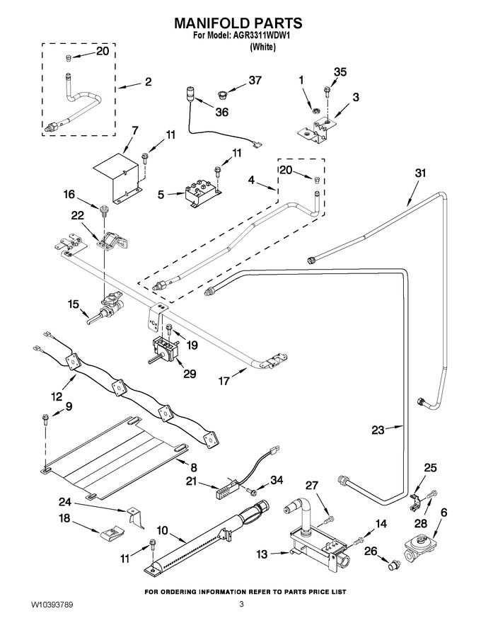 Diagram for AGR3311WDW1