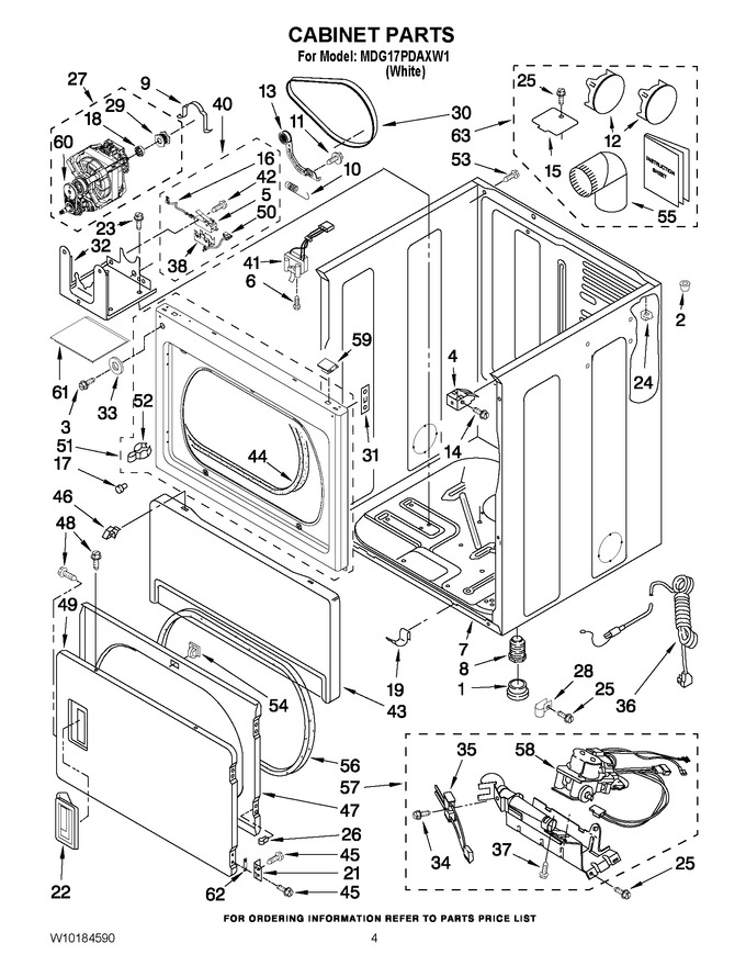 Diagram for MDG17PDAXW1
