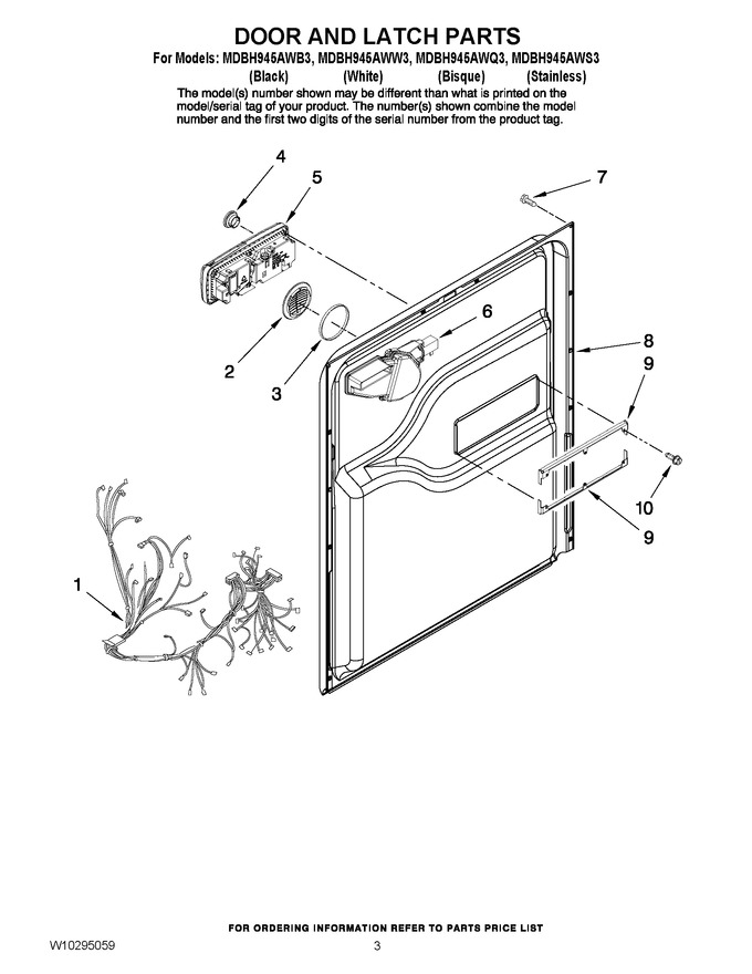 Diagram for MDBH945AWQ3