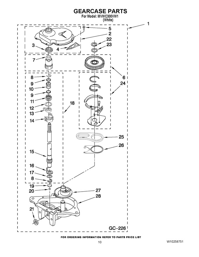 Diagram for MVWC300VW1