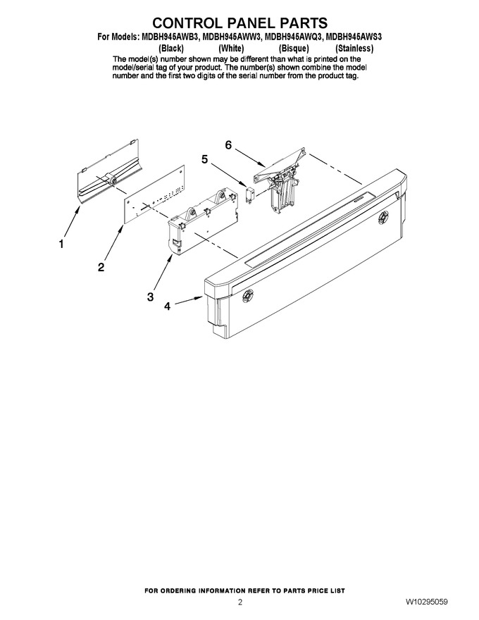 Diagram for MDBH945AWS3