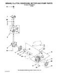 Diagram for 04 - Brake, Clutch, Gearcase, Motor And Pump Parts
