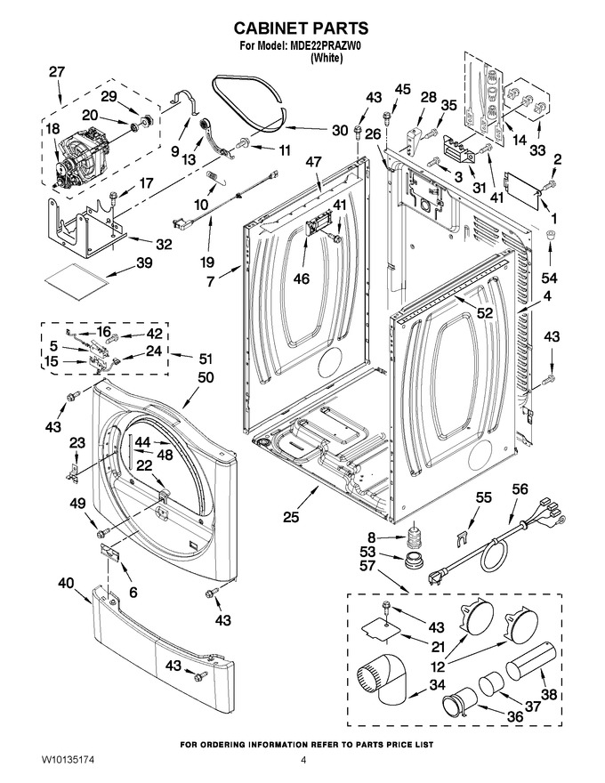 Diagram for MDE22PRAZW0