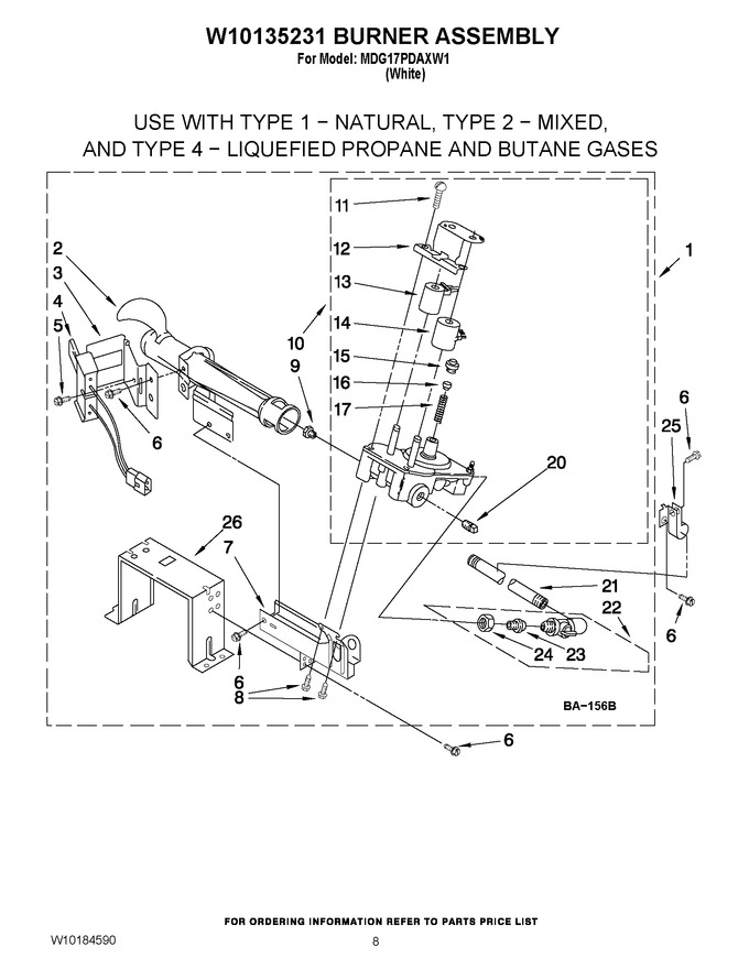 Diagram for MDG17PDAXW1