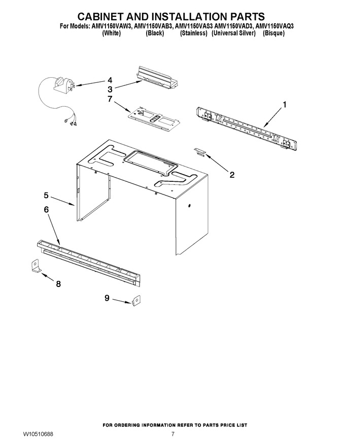 Diagram for AMV1150VAD3
