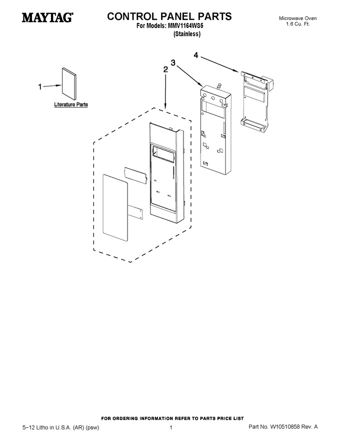Diagram for MMV1164WS5