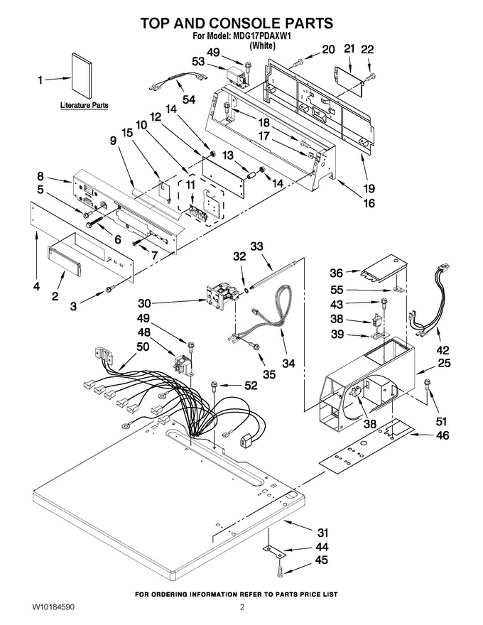 Diagram for MDG17PDAXW1