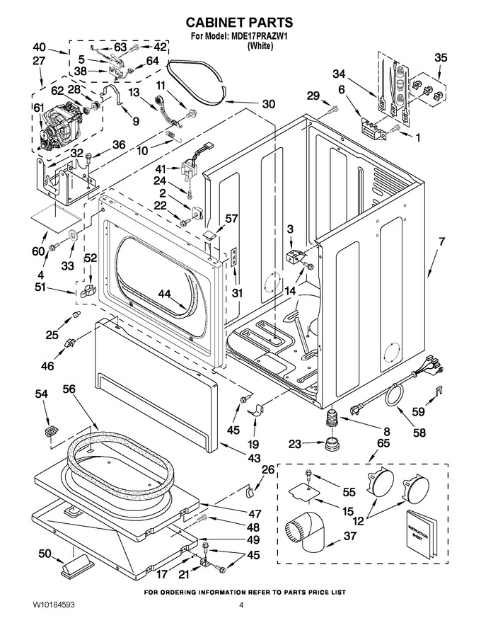 Diagram for MDE17PRAZW1
