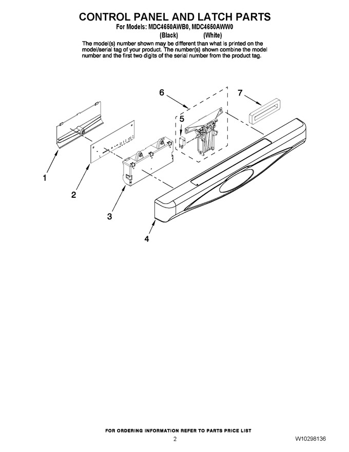 Diagram for MDC4650AWW0