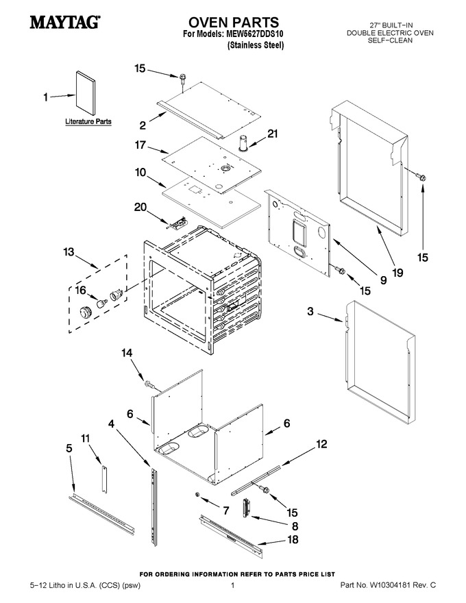 Diagram for MEW5627DDS10