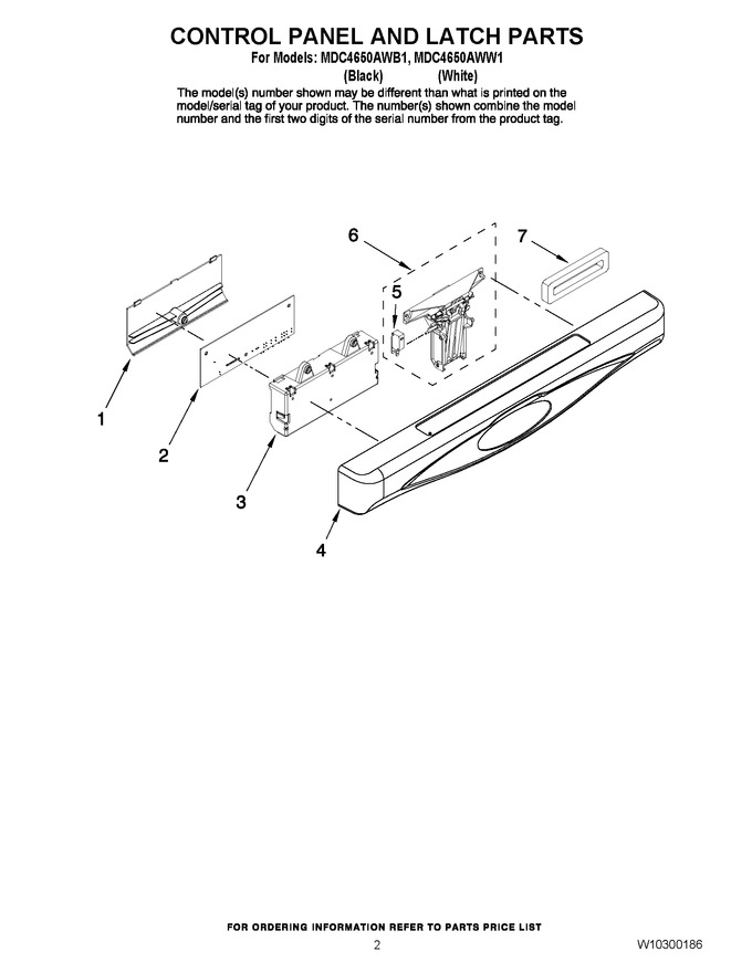 Diagram for MDC4650AWW1