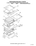 Diagram for 03 - Refrigerator Shelf Parts