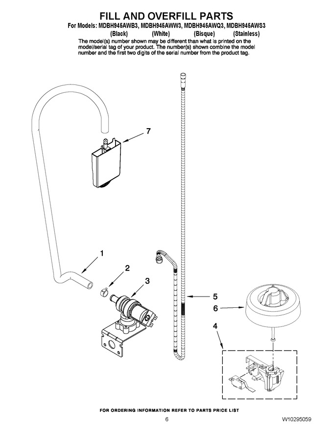 Diagram for MDBH945AWW3