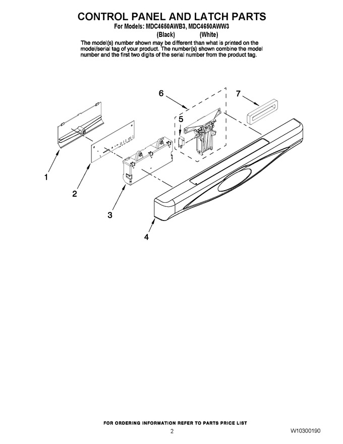 Diagram for MDC4650AWW3