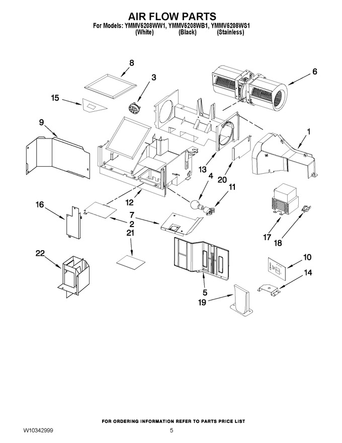 Diagram for YMMV5208WW1