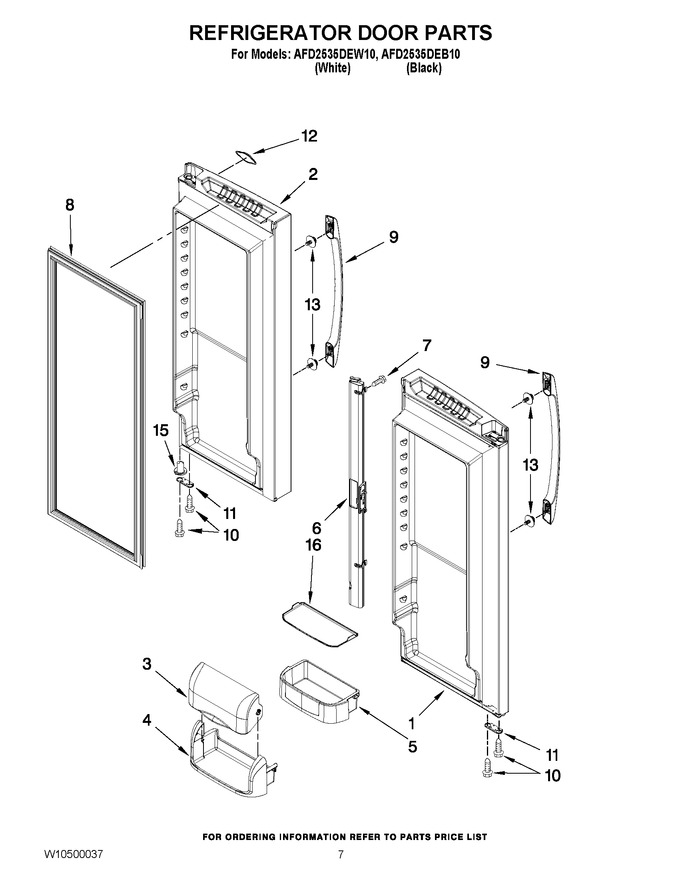 Diagram for AFD2535DEB10