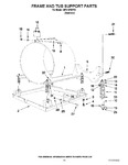 Diagram for 11 - Frame And Tub Support Parts