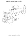 Diagram for 06 - Soap Hopper And Top Cover Parts