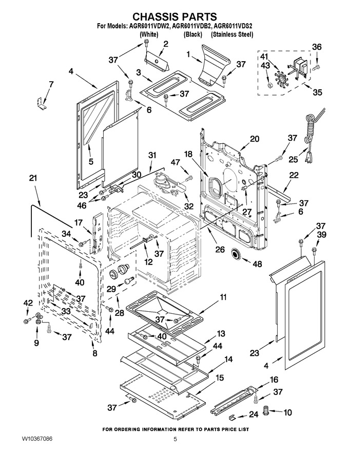 Diagram for AGR6011VDW2