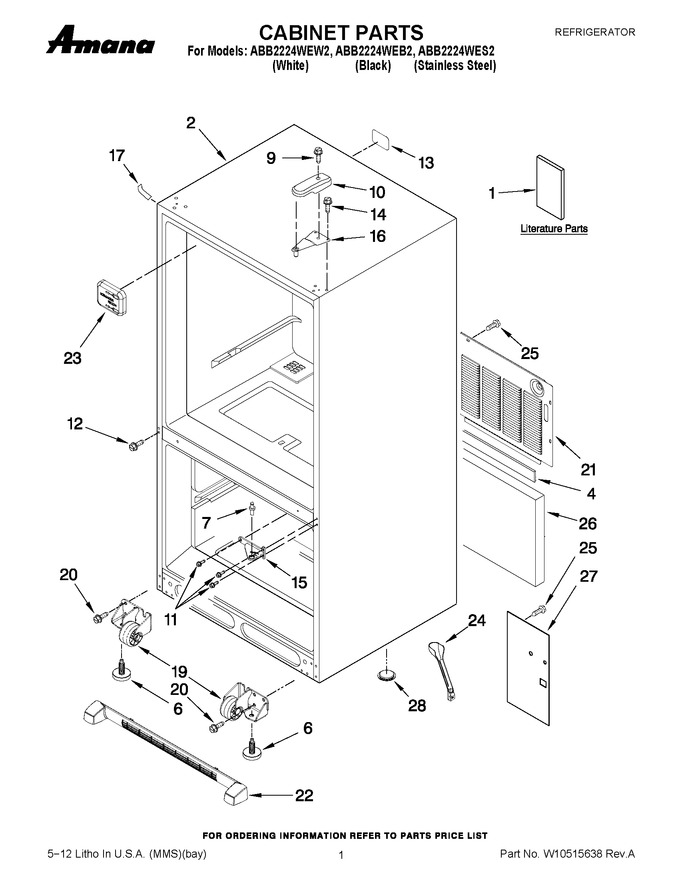 Diagram for ABB2224WEB2