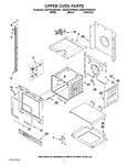 Diagram for 02 - Upper Oven Parts