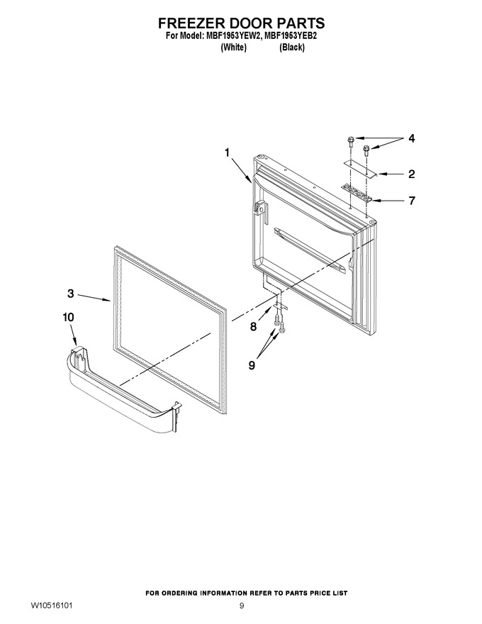 Diagram for MBF1953YEW2