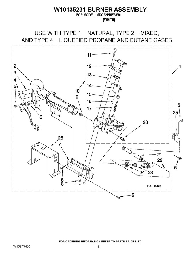 Diagram for MDG22PRBWW0