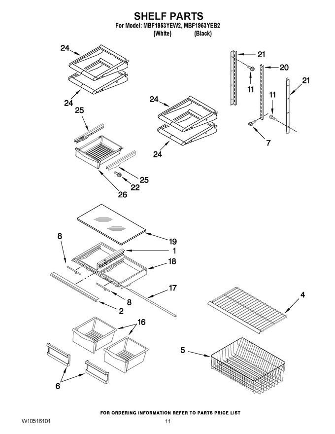 Diagram for MBF1953YEB2