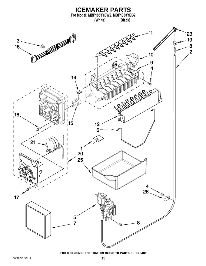 Diagram for MBF1953YEW2
