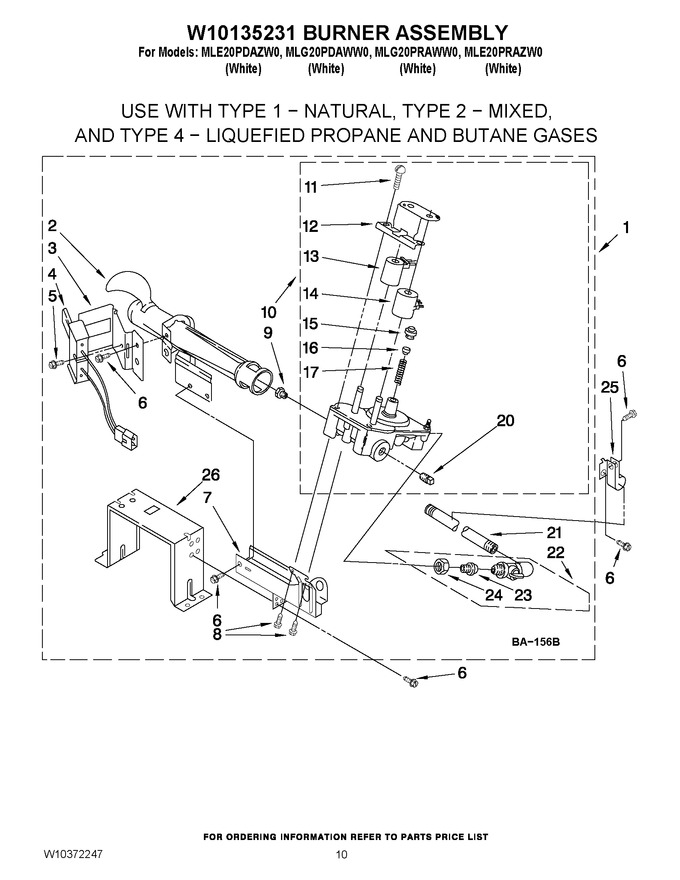 Diagram for MLE20PRAZW0