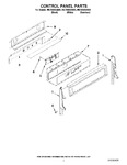 Diagram for 02 - Control Panel Parts