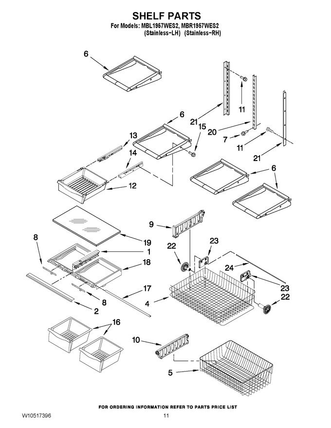 Diagram for MBR1957WES2