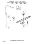 Diagram for 07 - Upper Wash And Rinse Parts