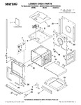 Diagram for 01 - Lower Oven Parts
