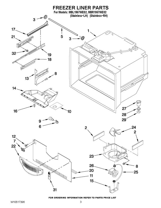 Diagram for MBR1957WES2