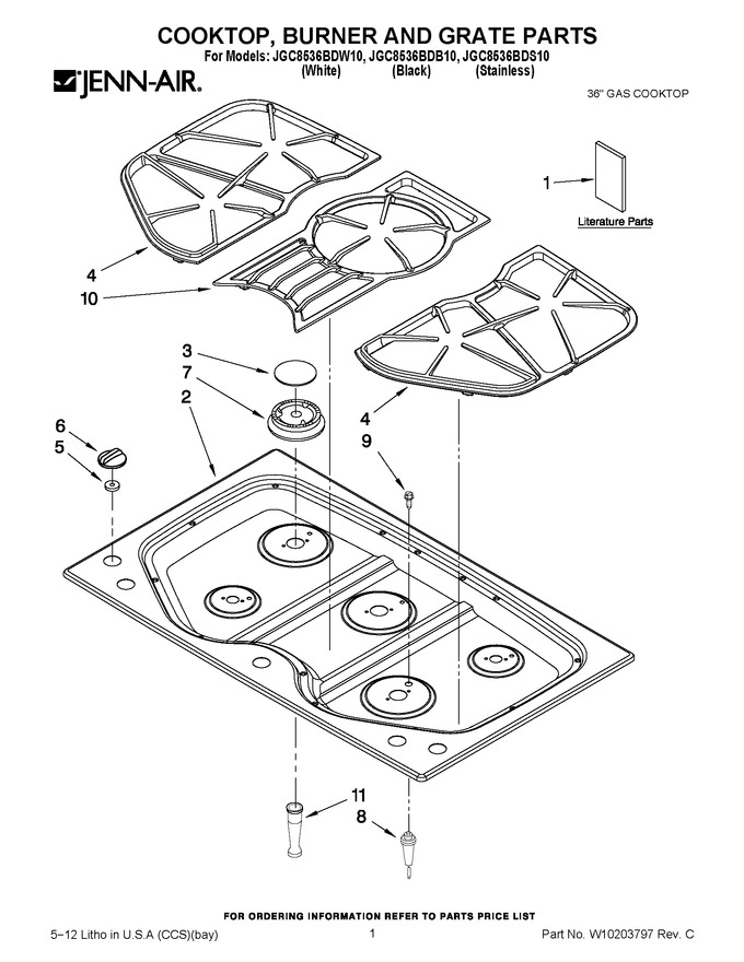Diagram for JGC8536BDB10