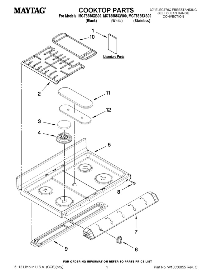 Diagram for MGT8885XB00