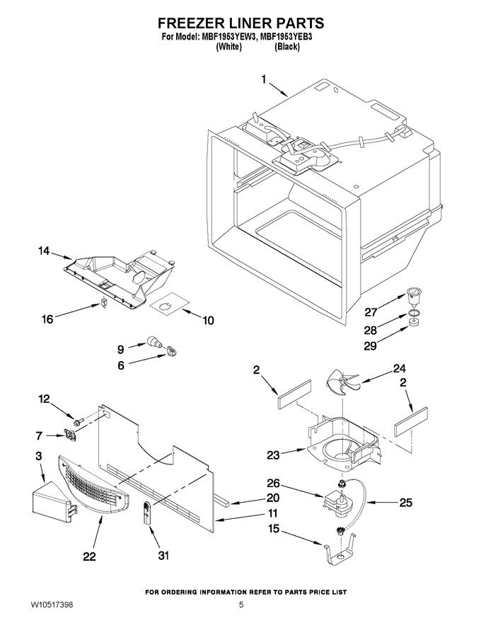 Diagram for MBF1953YEW3