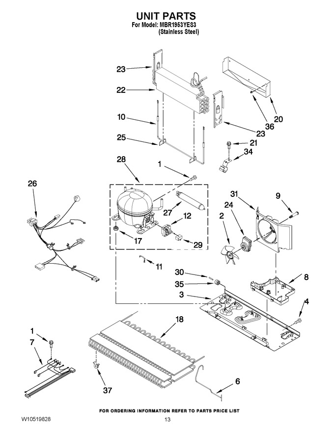 Diagram for MBR1953YES3