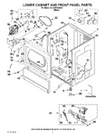 Diagram for 01 - Lower Cabinet And Front Panel Parts
