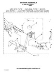 Diagram for 04 - Burner Assembly